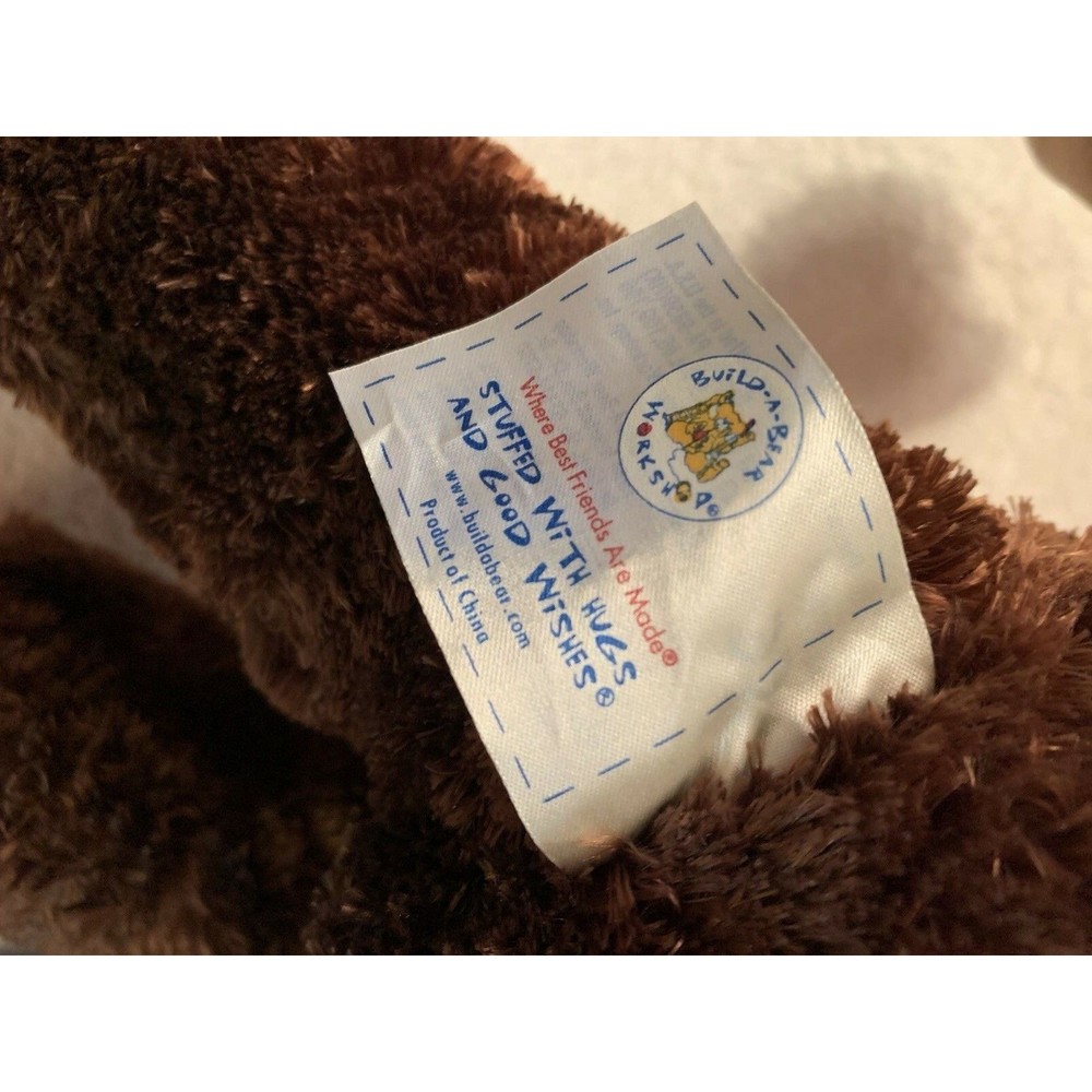 Valentine’s Build a Bear BAB Monkey Ape Chimpanzee Sound Plush Love Boxers - Picture 12 of 12